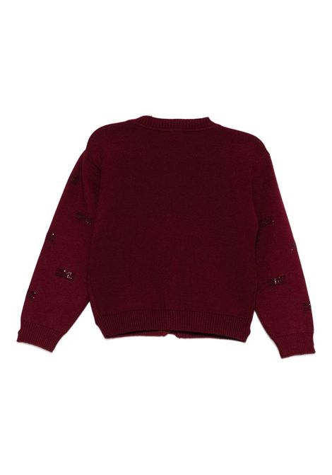 Cardigan con decorazione ELISABETTA FRANCHI KIDS | EGMA041.C.FL0603029